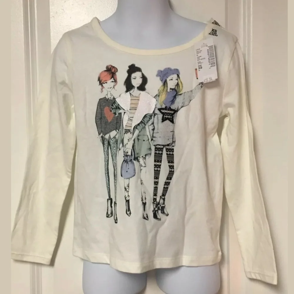 The Children's Place Long Sleeve Graphic Tee Shirt